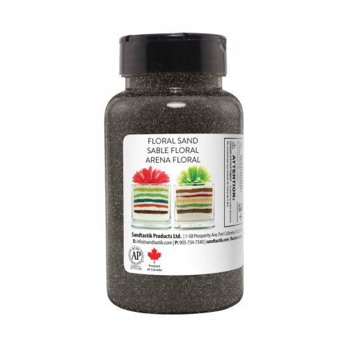 Floral Colored Sand - Graphite - 22 oz (623 g) Bottle